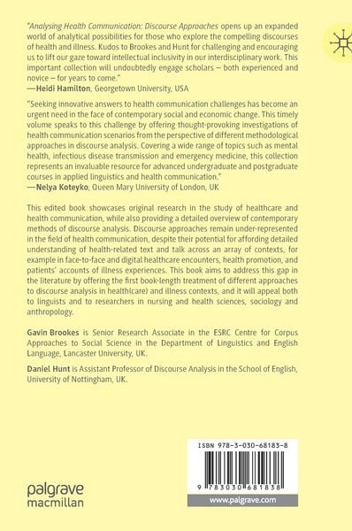 Produktbild: Analysing Health Communication