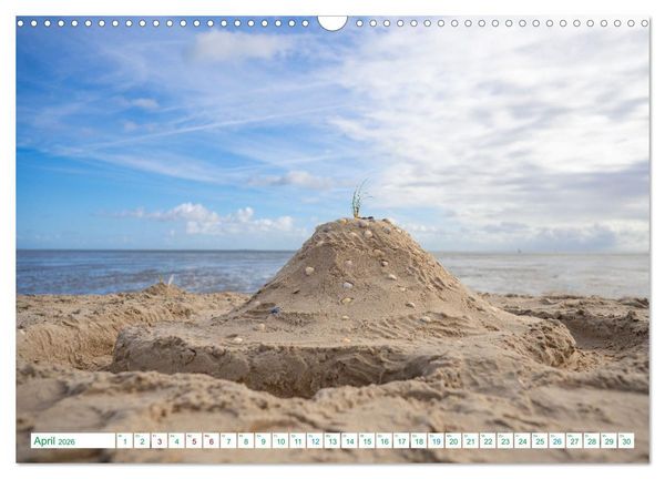 Produktbild: Schillig und Horumersiel - Im Wangerland unterwegs (Wandkalender 2026 DIN A3 quer), CALVENDO Monatskalender