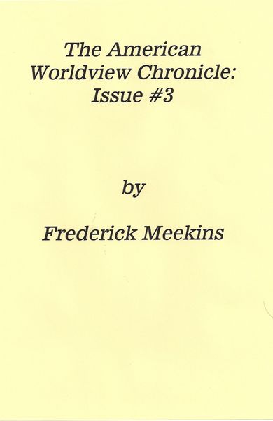 Produktbild: The American Worldview Chronicle: Issue #3