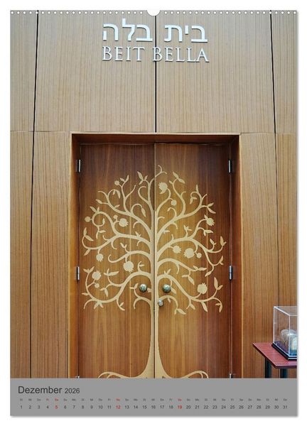 Produktbild: Judentum im Baltikum (hochwertiger Premium Wandkalender 2026 DIN A2 hoch), Kunstdruck in Hochglanz