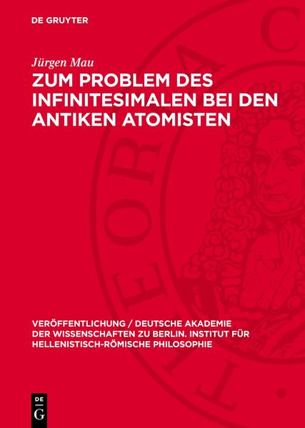 Zum Problem des Infinitesimalen bei den antiken Atomisten