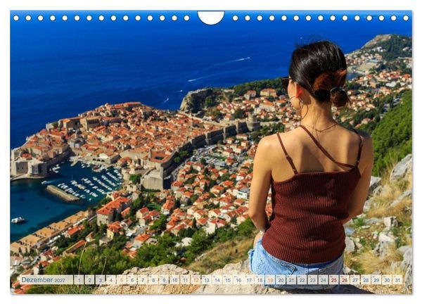 Produktbild: Dubrovnik historische Altstadt - UNESCO‑Welterbe im sonnigen Kroatien (Wandkalender 2027 DIN A4 quer), CALVENDO Monatskalender