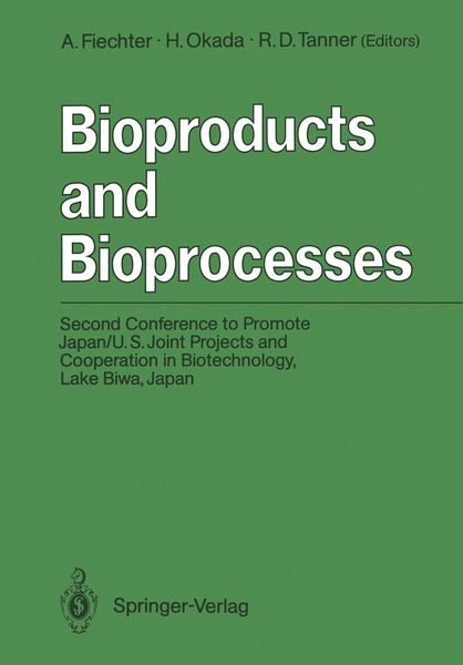 Produktbild: Bioproducts and Bioprocesses