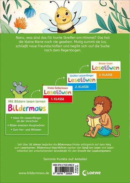 Produktbild: Bildermaus - Die kleine Biene fliegt ins Abenteuer