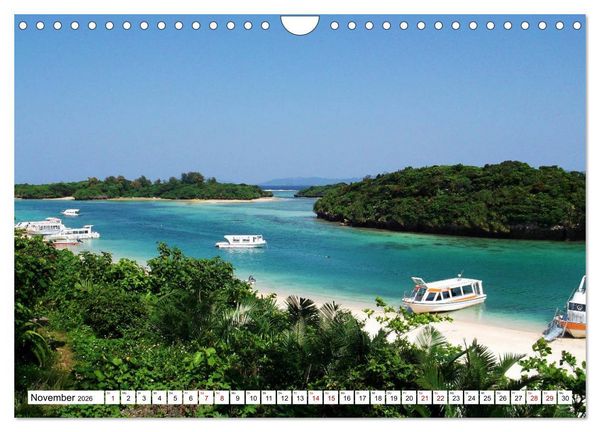 Produktbild: Okinawa - Subtropische Inselwelt im S&uuml;den Japans (Wandkalender 2026 DIN A4 quer), CALVENDO Monatskalender