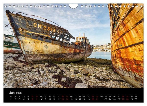 Produktbild: Sehnsucht Bretagne (Wandkalender 2026 DIN A4 quer), CALVENDO Monatskalender