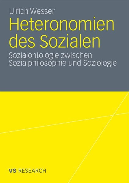 Produktbild: Heteronomien des Sozialen