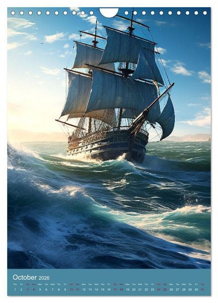 Produktbild: Weathering a Storm (Wall Calendar 2026 DIN A4 portrait), CALVENDO 12 Month Wall Calendar