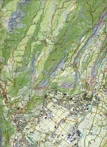Produktbild: Tabacco Wandern 1 : 25 000 Riva del Garda - Ledro - Monte Baldo Nord