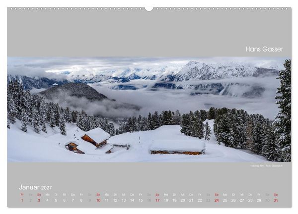 Produktbild: GROSSARTIGE LANDSCHAFTEN 2027 (Wandkalender 2027 DIN A2 quer), CALVENDO Monatskalender