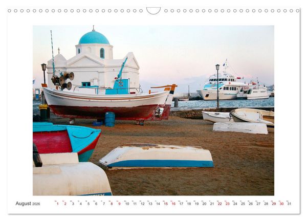 Produktbild: Griechischer Charme (Wandkalender 2026 DIN A3 quer), CALVENDO Monatskalender