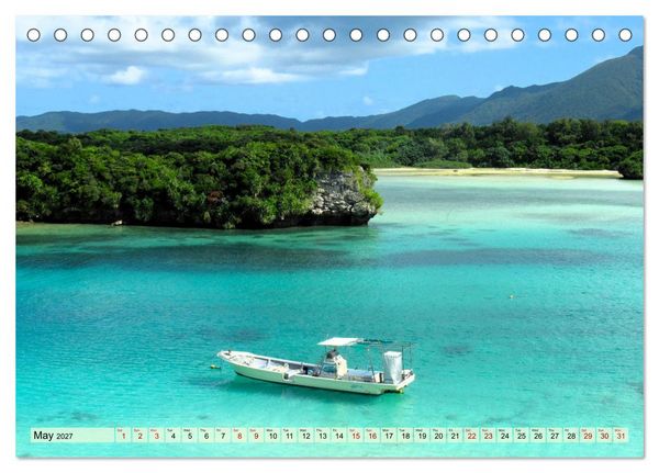 Produktbild: Okinawa Islands (Desk Calendar 2027 DIN A5 landscape), CALVENDO 12 Month DeskCalendar
