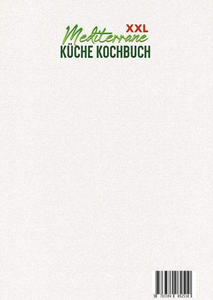Produktbild: XXL Mediterrane K&uuml;che Kochbuch