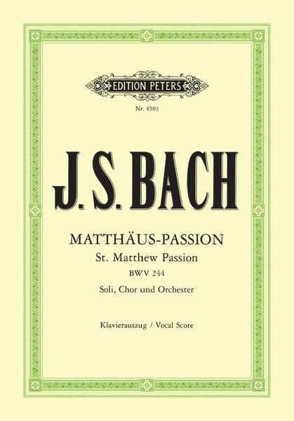 Produktbild: Matth&auml;us-Passion