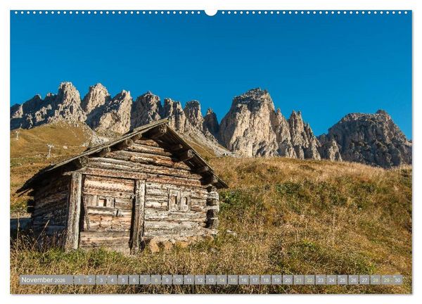 Produktbild: Herbst in den Dolomiten (hochwertiger Premium Wandkalender 2026 DIN A2 quer), Kunstdruck in Hochglanz