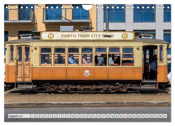 Produktbild: Porto Magisch - Am Ufer des Douro (Wandkalender 2027 DIN A4 quer), CALVENDO Monatskalender