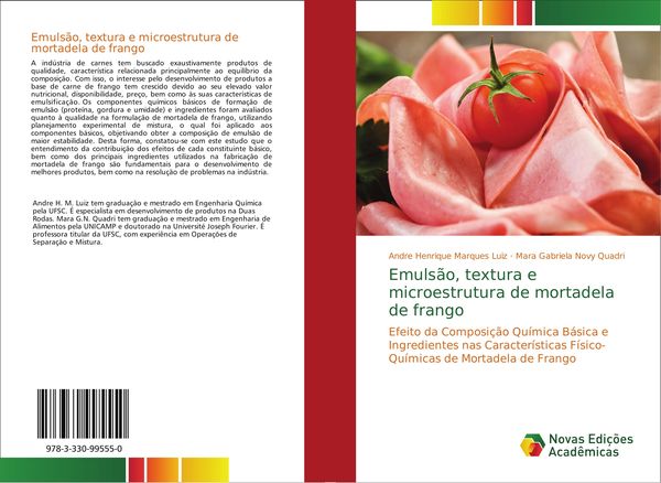 Produktbild: Emuls&atilde;o, textura e microestrutura de mortadela de frango