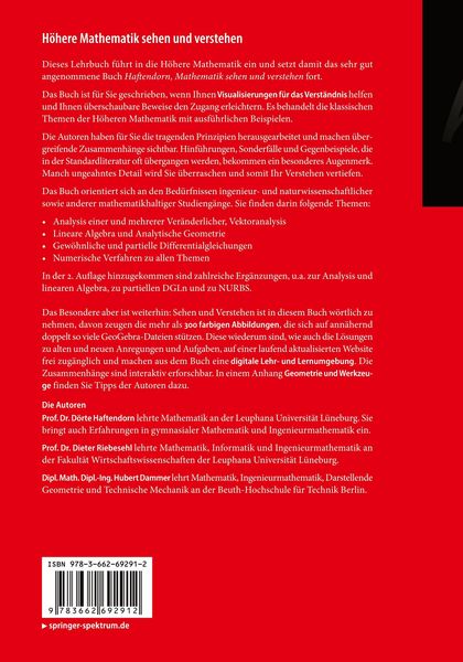 Produktbild: H&ouml;here Mathematik sehen und verstehen