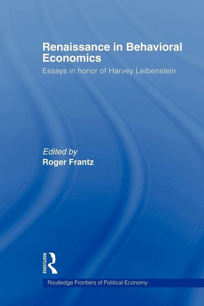 Produktbild: Renaissance in Behavioral Economics