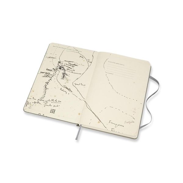 Moleskine Notizbuch - Herr der Ringe, Fester Einband