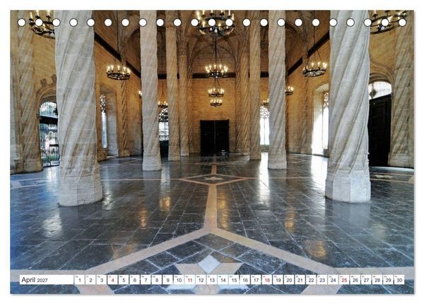 Produktbild: Valencia (Tischkalender 2027 DIN A5 quer), CALVENDO Monatskalender