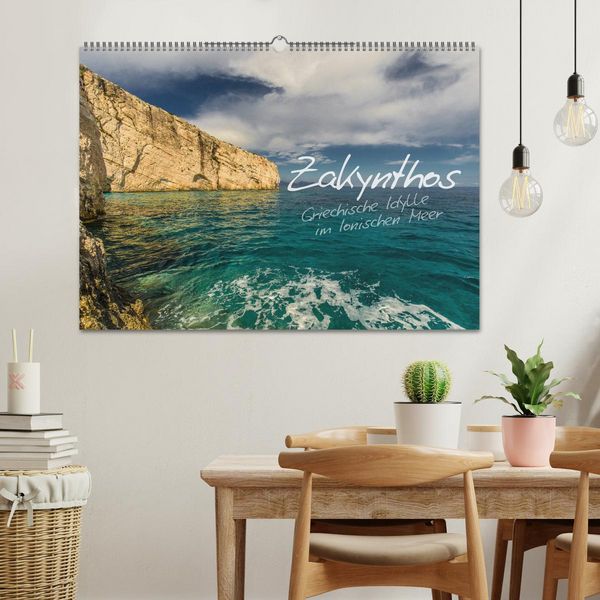 Produktbild: Zakynthos - Griechische Idylle im Ionischen Meer (Wandkalender 2026 DIN A2 quer), CALVENDO Monatskalender