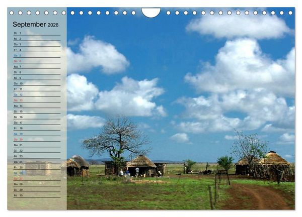 Produktbild: S&uuml;d Afrika - vom Kr&uuml;ger Nationalpark bis nach Kapstadt (Wandkalender 2026 DIN A4 quer), CALVENDO Monatskalender