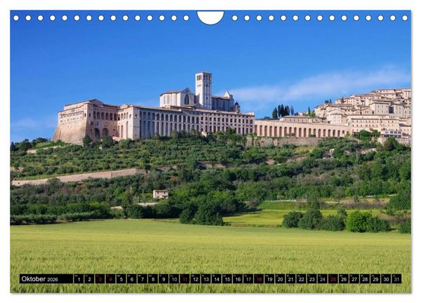 Produktbild: Umbrien (Wandkalender 2026 DIN A4 quer), CALVENDO Monatskalender