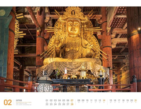 Produktbild: Japan Kalender 2027 | Unterwegs zwischen Tempeln und Schreinen