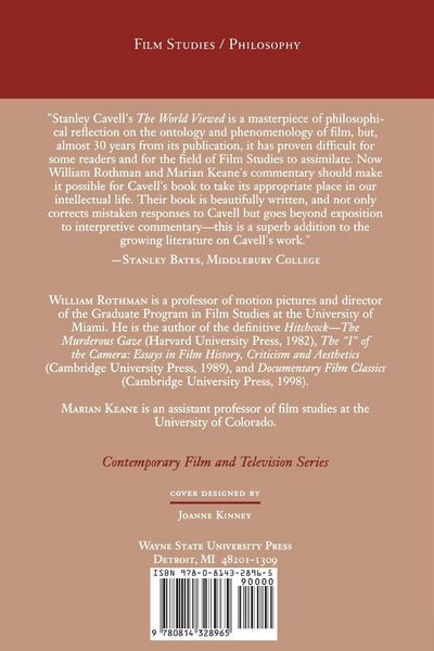 Produktbild: Reading Cavell's the World Viewed