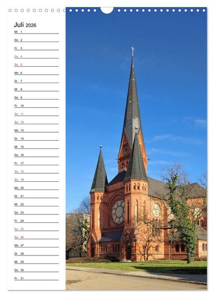 Produktbild: Dessau - Anhaltisches Erbe (Wandkalender 2026 DIN A3 hoch), CALVENDO Monatskalender