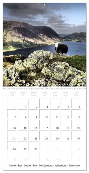 Produktbild: LAKE DISTRICT CUMBRIA Dramatic Art Photos (Wall Calendar 2026 12 &times; 12 Inch) CALVENDO 12 Month Wall Calendar