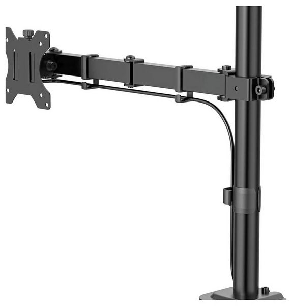 Produktbild: Hama Monitor-Tischhalterung 1 88,9 cm (35") Schwarz Neigbar, H&ouml;henverstellbar, Rotierbar, Schwenkbar
