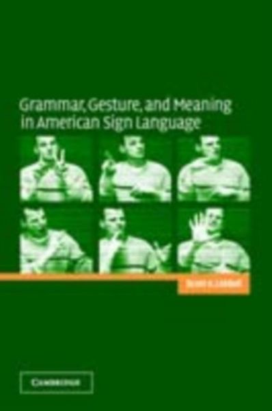 Produktbild: Grammar, Gesture, and Meaning in American Sign Language