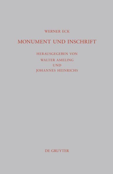 Produktbild: Monument und Inschrift