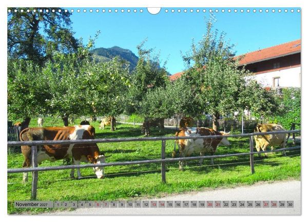 Produktbild: Im Achental - Erholung in den Chiemgauer Alpen (Wandkalender 2027 DIN A3 quer), CALVENDO Monatskalender