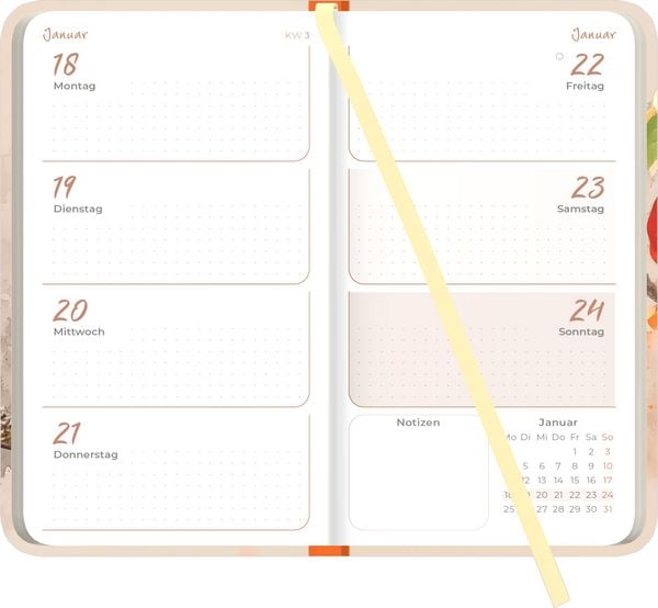 Produktbild: Lady Journal Slim Bird 2027