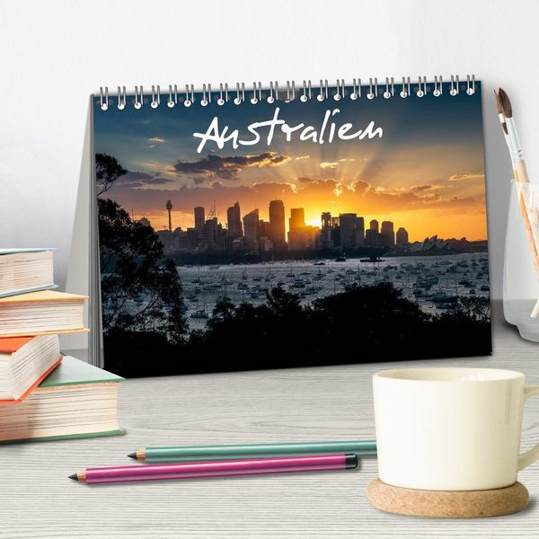 Produktbild: Australien (Tischkalender 2026 DIN A5 quer), CALVENDO Monatskalender