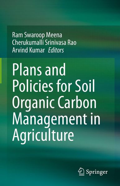 Produktbild: Plans and Policies for Soil Organic Carbon Management in Agriculture