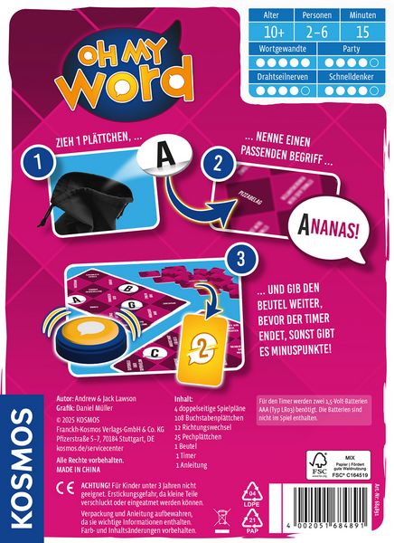 Produktbild: Oh My Word