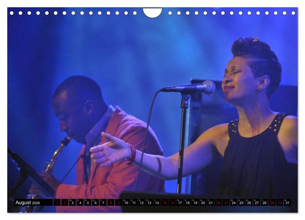 Produktbild: Jazz 2026 (Wandkalender 2026 DIN A4 quer), CALVENDO Monatskalender