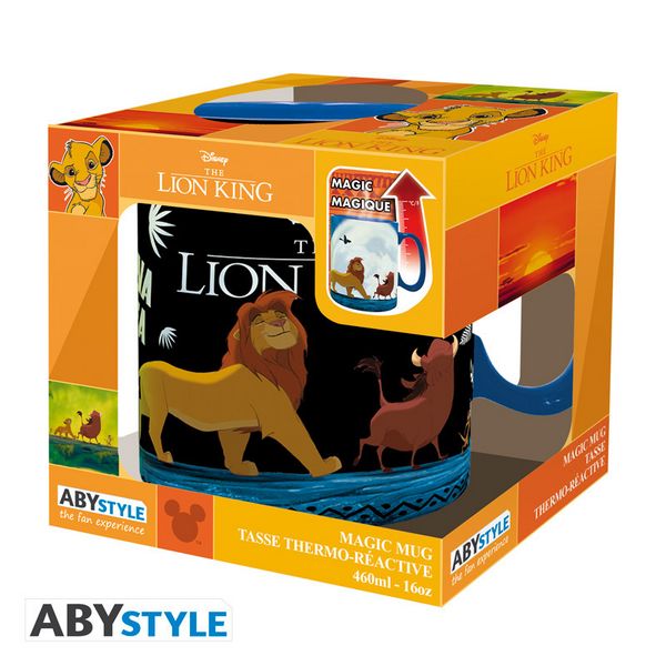 Produktbild: DISNEY - Mug Heat Change- 460ml- The Lion King - cardboard