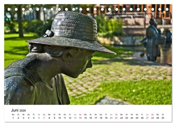 Produktbild: Paderborn - Die sch&ouml;nsten Seiten der Stadt (Tischkalender 2026 DIN A5 quer), CALVENDO Monatskalender