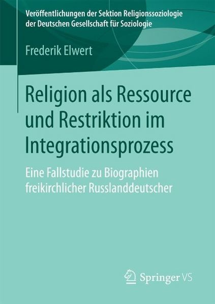 Produktbild: Religion als Ressource und Restriktion im Integrationsprozess
