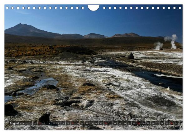 Produktbild: Atacama W&uuml;ste - Landschaften der Extreme (Wandkalender 2026 DIN A4 quer), CALVENDO Monatskalender