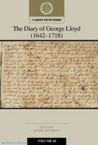 Produktbild: The Diary of George Lloyd: Volume 64, Part 1