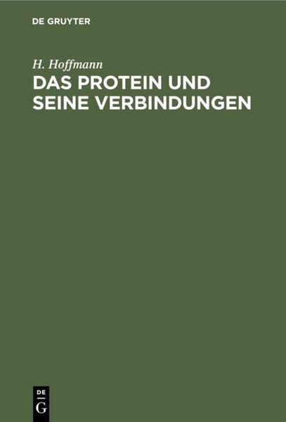 Produktbild: Das Protein und seine Verbindungen