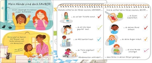 Produktbild: Waschen ist wichtig &ndash; so geht es richtig!