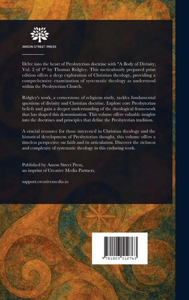 Produktbild: A Body of Divinity, Vol. 2 (of 4)