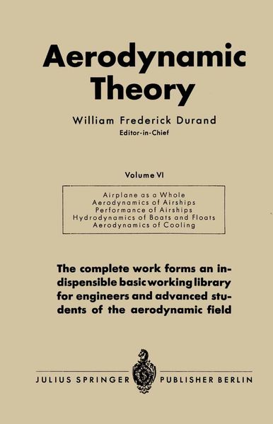 Produktbild: Aerodynamic Theory